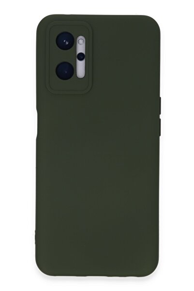 Hatreds Realme 9i 4G Uyumlu İçi Kadife Mat Renkli Kamera Korumalı Kılıf - Koy...