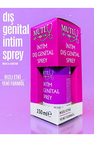 Mutlu Doktor Genital Bakım Spreyi, Genital Bölge Temizleyici, Genital Siğil, ...