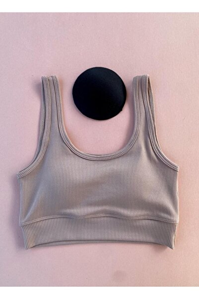 VicTroy Toparlayıcı, Outdoor Günlük Ve Spor Giyim, Polyamid Kumaş Pedli, 3'lü Fitilli Sütyen-atlet