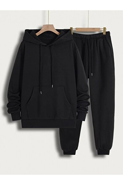 HL GİYİM طقم بدلة رياضية بغطاء للرأس HL