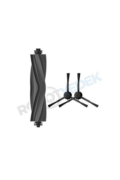 robotyedek L20 Ultra Rubber - 3 piese perie principală și laterală