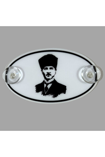 HMNL Gazi Musatafa KEMAL ATATURK SILHOUETTE زخرفة زجاج السيارة بليكسي شفط كأس...
