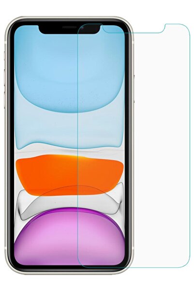 Marselit Iphone 11 Uyumlu Tam Kaplayan Şeffaf Tamperli Ekran Koruyucu Kırılma...