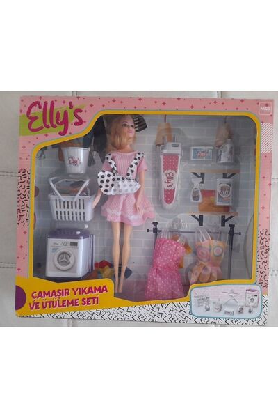 MGS OYUNCAK Ellys Çamaşır Yıkama Ve Ütüleme Seti
