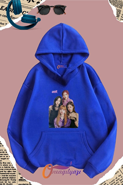 oneagılyazı Hanorac BlackPink B cu imprimeu Sweat tricou pentru fete