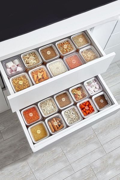 VİP AHMET Sude Series 12 Li 700 Ml Vacuum Storage Container Set