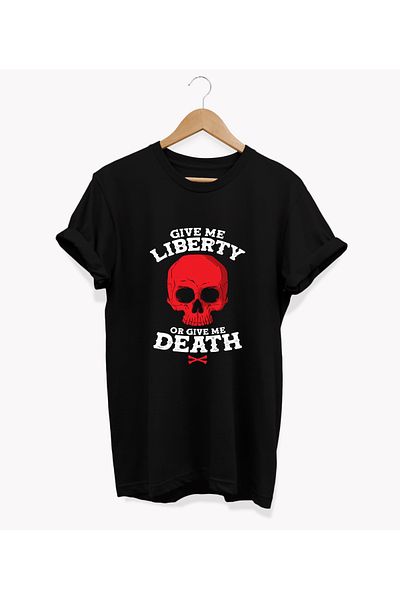 remonz Μπλουζάκι Liberty Printed Oversize Crew Neck 100% Cotton Plus Size T-shirt