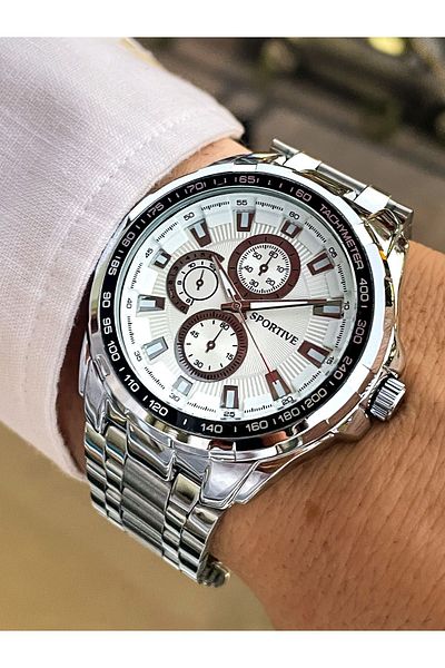 Sportive New Season Sports Brand Women's Wristwatch and Bracelet Set