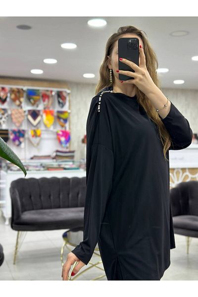 Levidor - Double Suit with Blouse Detail on the Collar