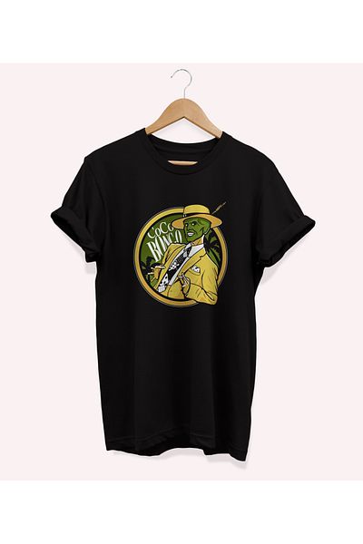 remonz Μπλουζάκι Crew Neck 100% Cotton Basic - Μπλουζάκι με στάμπα μάσκας, κανονικό μέγεθος