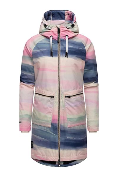 Ragwear Wintermantel Holstic Print