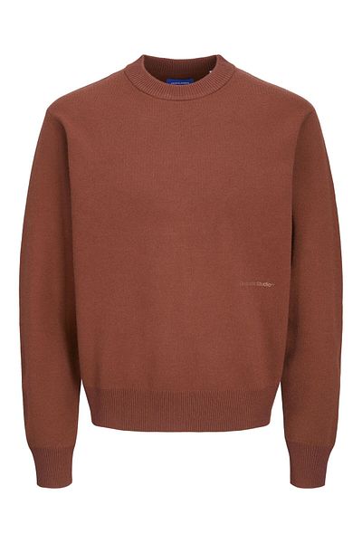 Jack & Jones Strickpullover mit Rundhals Einfarbig Strickpullover mit Rundhals