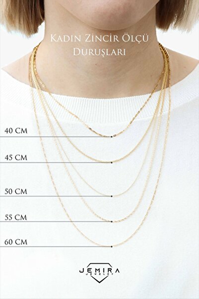 Genel Markalar Kadın Üç İsimli Gümüş Kolye 925 Ayar Gold Renk Kaplama