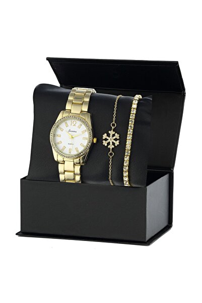 Forentina Kadın Kol Saati 2 Bileklik Kombin - Ps222500tr