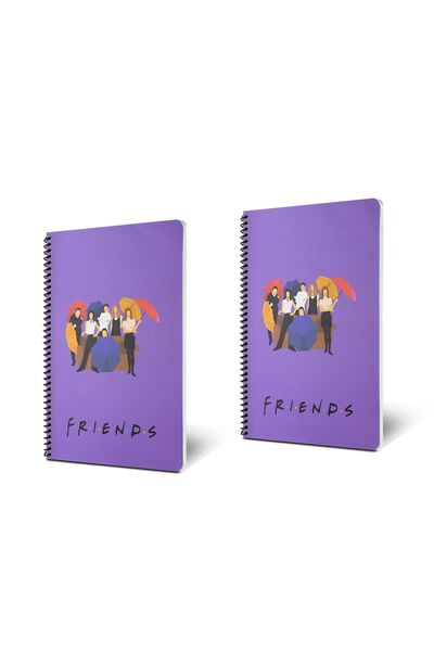 Mabbels Lisanslı Okul Defteri Seti 2 Adet Kareli x 80 yaprak