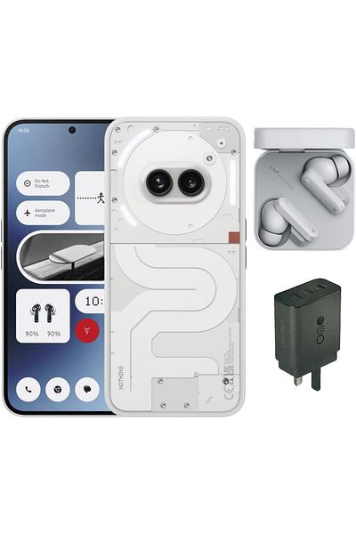 NOTHING Phone (2a) 12/256 - Android 14 smartphone, 50MP Dual Camera, 5000 mAh Long battery Life