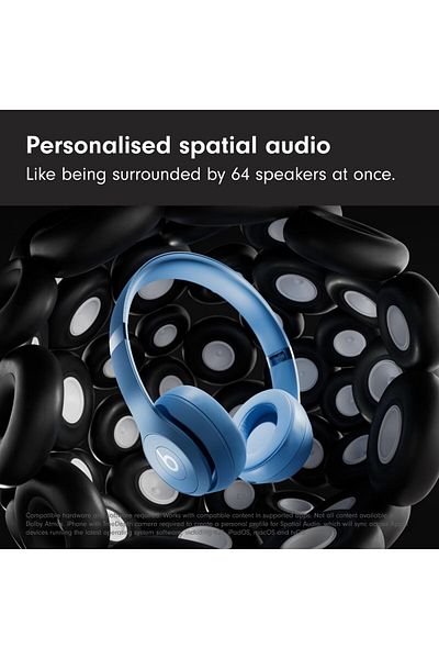 Beats Solo 4 Wireless Bluetooth On-Ear Headphones Slate Blue