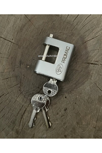 Promac 50MM ÇELİK MİLLİ ASMA KİLİT KAYAR MİLLİ KİLİT PASLANMAZ ASMA KİLİT