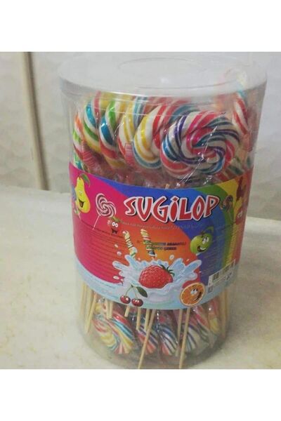 Furkan Şugilop Lolipop Şeker Aromalı 20gr Kutu 35 Ad