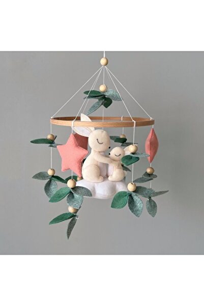 EFSBABY Kız Bebek Odası Bebek Beşiği Oyuncağı Beşik Dönencesi