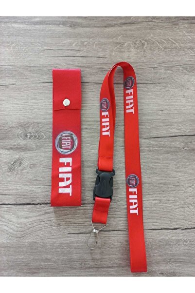 DEKA GARAGE Compatibil cu Fiat Culoare roșie de înaltă calitate Tongue & Tow Rope / Umeraș pentru oglindă auto și frânghie pentru oglindă