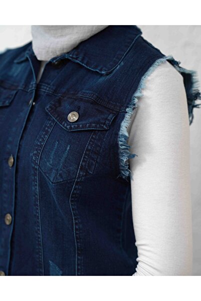 sorisso Кожен жилет з бахромою