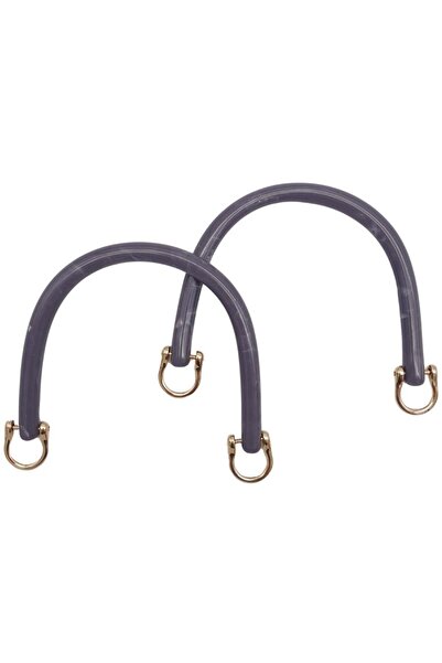 angel çanta aksesuar Geantă Angel 16 cm Acrilic Liliac închis - Mâner din met...