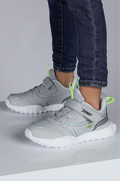 Jump 29601 Pantofort ortopedic gri pentru băiat