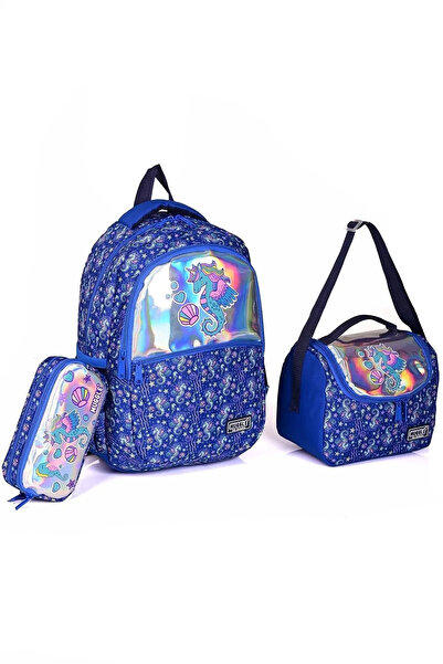 çantavizyon Шкільний рюкзак - Purple Hourse, набір з 3 предметів