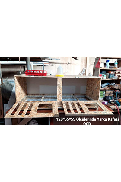 Harikalar Diyarı Çiftlik 120x55x55 Ölçülerinde Yarka Kafesi OBS - Kuş Tavuk Kafesi
