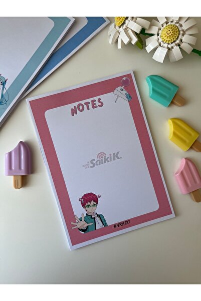 Hara Company Blocnotes A5 cu model Saiki K. Anime