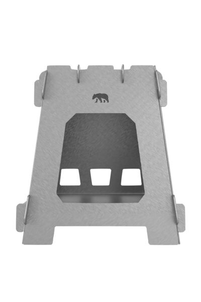 Kamp Ayısı Kamp Ayısı® Inox™ 1mm Paslanmaz Galvaniz Çelik Su Geçirmez Çantalı Ateş Kutusu