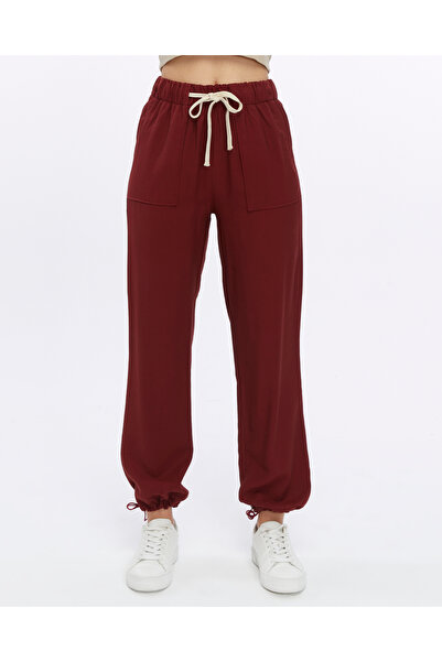 night blue CEP DETAY SPOR PANTOLON-BORDO