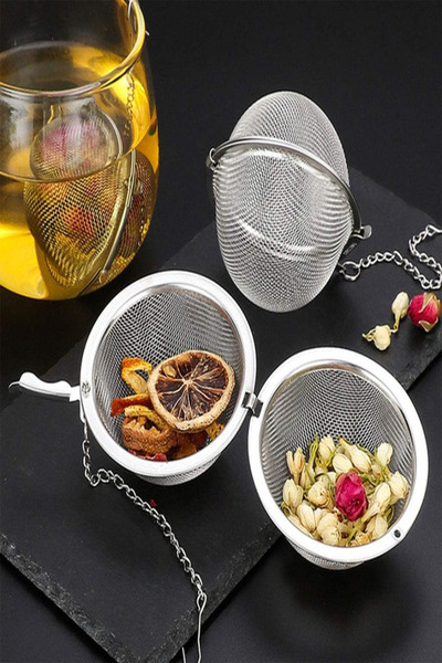 Tor Store Paslanmaz Çelik Çay Demlik Küre Kilitleme Sallama Çay Topu