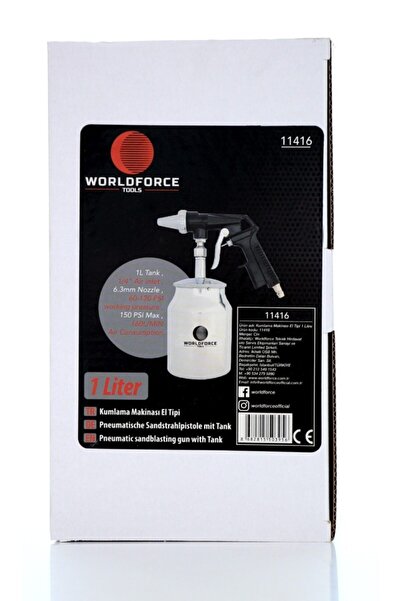 Worldforce Kumlama Makinesi El Tipi 1 Litre Dış Mekan