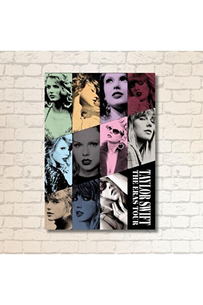 Hediye Vakti Taylor Swift The Eras Tour Poster Duvar Dekarasyon Tablo-Çerçevesiz