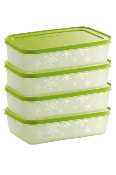 Süper Dükkan حاوية تخزين ثلاجة تابروير ألاسكا أفقية (4 × 1 لتر)