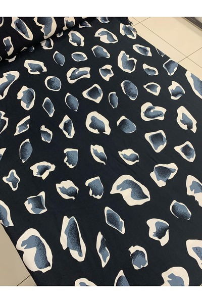 Evimmis Подвійна ширина: 150 см Бавовняна віскозна тканина - для суконь, спід...