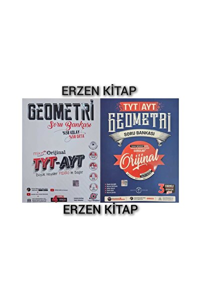 Orijinal Yayınları ORİJİNAL YAYINLARI TYT-AYT GEOMETRİ-MİKRO ORİJİNAL TYT-AYT GEOMETRİ SB 2025 ( ERZEN KİTAP )