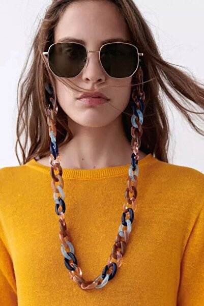 PETEK AKSESUAR Akrilik Renkli Gözlük Zinciri