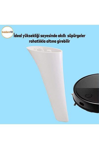 Badem10 Canapea de lux Napoli - Unitate TV, Consolă, Canapea și Fotoliu 20 Cm Picioare Albe