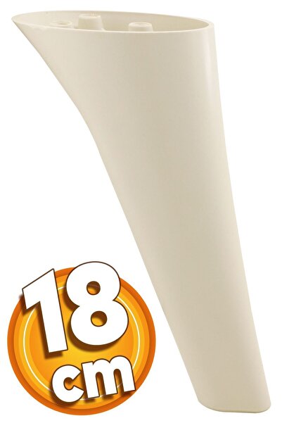 Badem10 Napoli Lüks Mobilya Kanepe Tv Ünitesi Berjer Koltuk Ayağı 18 Cm Krem ...