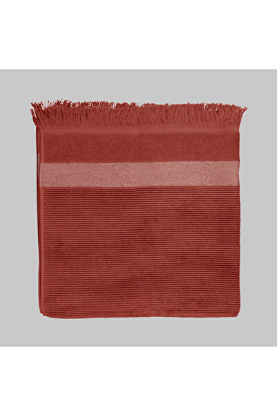 Sarev 100% Cotton Brick Color Face Towel - 50*90 Cm