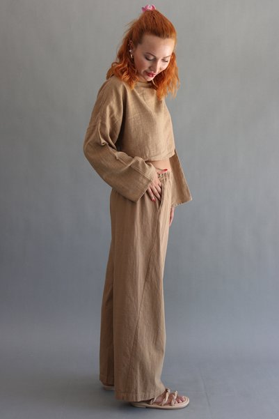 ASC SUN Linen Asymetric Pants