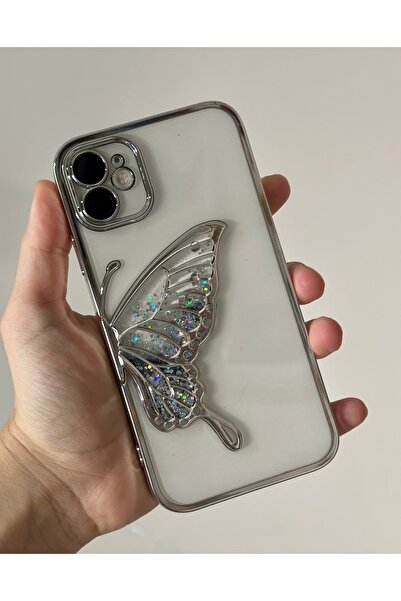 HYPERSOFT iPhone 11 (6.1 Inch) Compatible Camera Protector Water Glitter 3D R...