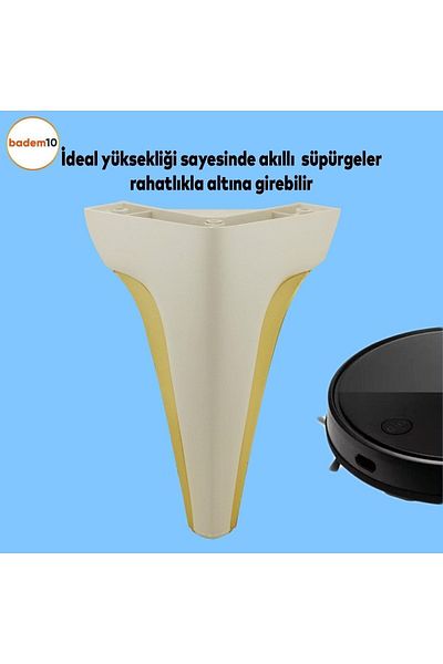 Badem10 Mobilier Andaluz Crem - Canapea 20 Cm Picioare Unitate Tv Consola Fotoliu