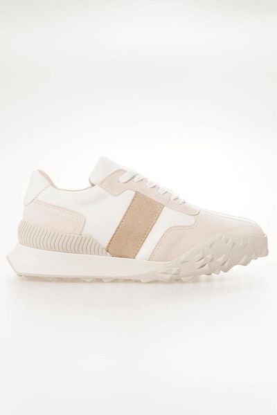 CZ London Damen Sneaker Schnürschuhe Sportschuhe gezackte Sohle