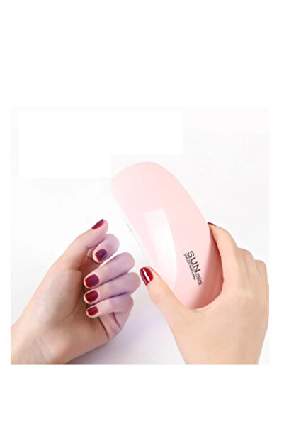 newnet Seyahat Tipi Mini Tırnak Oje Kurutucu- USB UV Led Mor Işık-Protez Tırn...