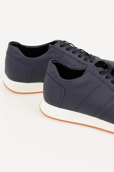 CZ London Genuine Leather Men's Lace-up Casual Sports Shoes Sneakers