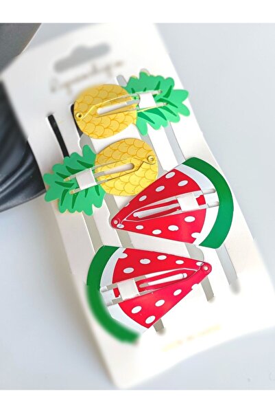 QUEEN AKSESUAR Copii pentru copii, fructe tropicale mari, ananas, pepene verd...